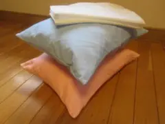 まくら そばがら枕 そば殻 枕2個セット 34X48㎝ 無地カラー