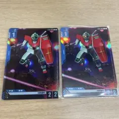 GCG ST01 ジム パラレル 2枚　ガンダムカードゲーム