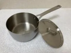 無印良品 旧型 ステンレス片手鍋 フタ付 18cm