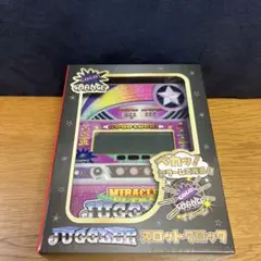 【プライズ】② JUGGLER スロットクロック ミラクルジャグラー