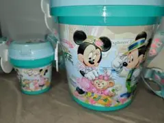 ディズニー ミッキーとダッフィー ポップコーンバスケット 2個セット