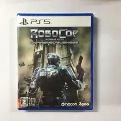 新品未開封 ロボコップ ローグシティ アンフィニッシュド・ビジネス PS5