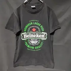 ハイネケン Heineken ロゴ入り Tシャツ 【M】 ブラック