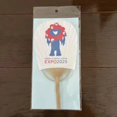 EXPO2025 ミャクミャク　ミニ小判ハガキうちわ