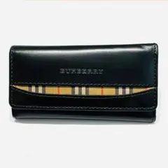BURBERRY バーバリー 3連キーケース ノバチェック