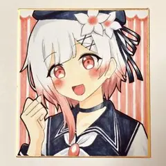 手描きイラスト 魔法少女ノ魔女裁判 桜羽エマ