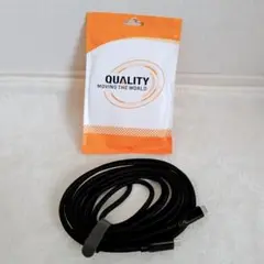✪USB-C ＆ USB-C ケーブル ブラック 3M
