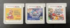 ニンテンドー3DSソフト 3本セット