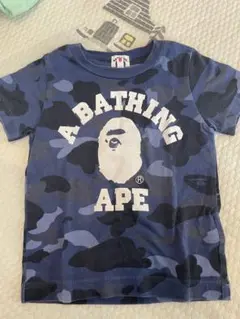 A BATHING APE 迷彩 Tシャツ 100cm