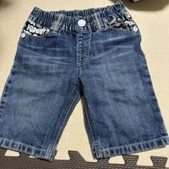 美品　デニム半ズボン 110cmセンチ　即決ok! コメント不要。翌日発送！！！