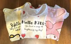 サンリオ　キティ　マイメロ　Tシャツ　3点セット　90センチ　女の子　まとめ売り