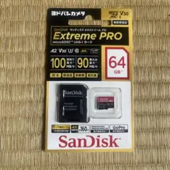SanDisk Extreme PRO microSDXC 64GB 新品未開封