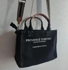 《プロバンスダンタン　キャンバストート　ショルダー付き》 エッフェル塔/フランス