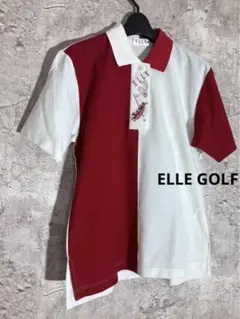 ☘️ELLE GOLF 半袖 ポロシャツ 赤白