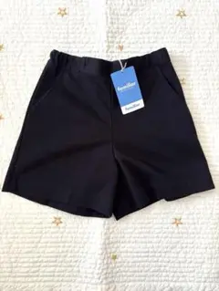 【新品未使用】ファミリア　キュロット　ハーフパンツ　パンツ　ネイビー　110