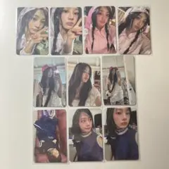 newjeans ミンジ 2025 シーグリ コンプリート セット