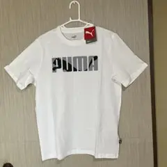 新品未使用　PUMA ホワイト Tシャツ ASIA FILT サイズL