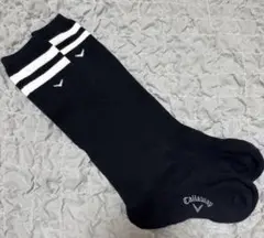 Callaway ゴルフレディースハイソックスネイビー