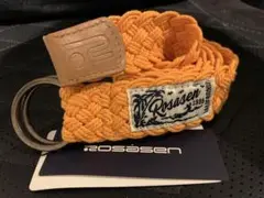 【定価6,600円・新品未使用】Rosasen ロサーセン 編み込みベルト