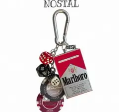 NOSTAL marlboro carabiner カラビナ ウォレットチェーン