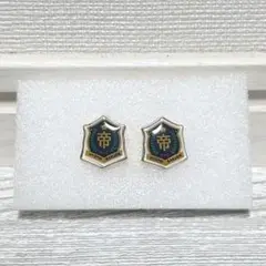 【氷帝学園】 校章 ピアス しまむら コラボ