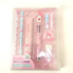 韓国　サンリオ　文具セット　ボックス　マイメロ　匿名配送　プレゼント