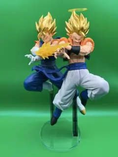 アクリル台座　ドラゴンボール　超ゴジータ　ベジット　セット台座A