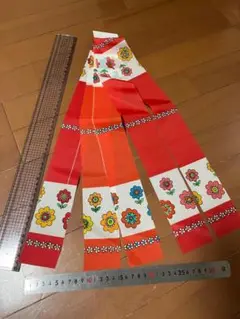 同梱半額あり　傘生地　撥水　はぎれ　昭和レトロ　ハギレ　端布　No.4