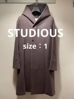 STUDIOUS フード付きコート size：1