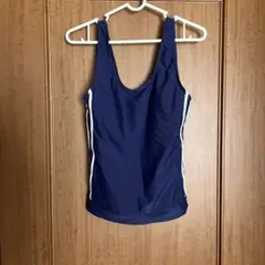 ネイビー ノースリーブ スポーツ用水着 L