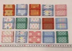 ハンドメイド作品 コインケース入れ15点(直径約3.8cm)マグネット付き
