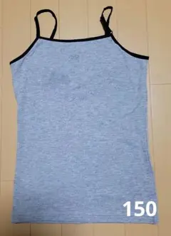 グレーのタンクトップ 150 SRロゴ