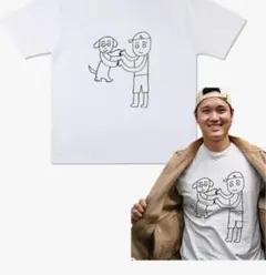 大谷翔平&デコピンTシャツXLサイズ作画マエケン未使用