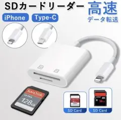Lightning to SD/TF Card Camera Adapter
