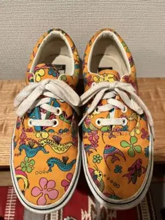 VANS エラ スニーカー オレンジ