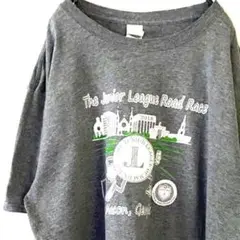 ザ ジュニア リーグ ロード レース Tシャツ XL グレー 灰色 古着
