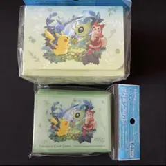 【未開封】ポケモンカード　ピカチュウ　デッキケース　シールド　もりのおくりもの