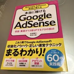 元Google AdSense担当が教える 本当に稼げるGoogle AdSe…
