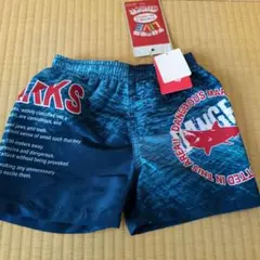 学研の図鑑　サメ柄 サーフパンツ 110