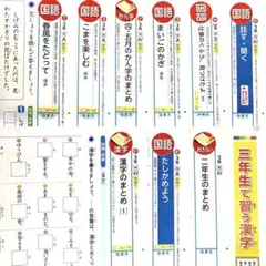 小学3年　国語　1学期　カラーテスト　光村図書　光文書院　A