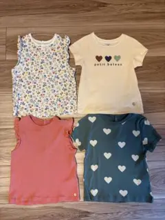 プチバトー　トップス　Tシャツ 24m 3ans