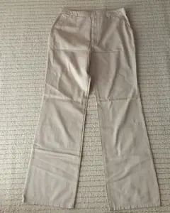 カジュアルパンツ ベージュ アイボリー XL LL 新品 激安