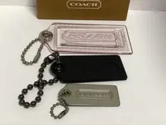 未使用有り美品コーチCOACH キーホルダー 3個セット本物