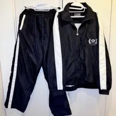 VERSACE ナイロン セットアップ ホワイト×ネイビー