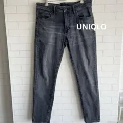 UNIQLO ジーンズ　ブラック　31(78.5cm)