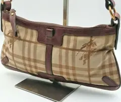 バーバリー ロンドン ショルダーバッグ ノバチェック柄