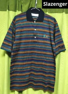 Slazenger メンズゴルフポロシャツ