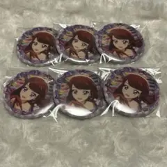 アイカツ 紫吹蘭B ステージ缶バッジ ソレイユ
