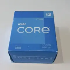 Intel Core i3 12100F　第12世代 LGA1700 未使用
