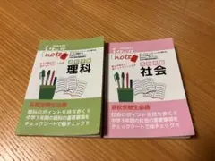 iワークnote ポケット学習参考書 理科・社会 2冊セット